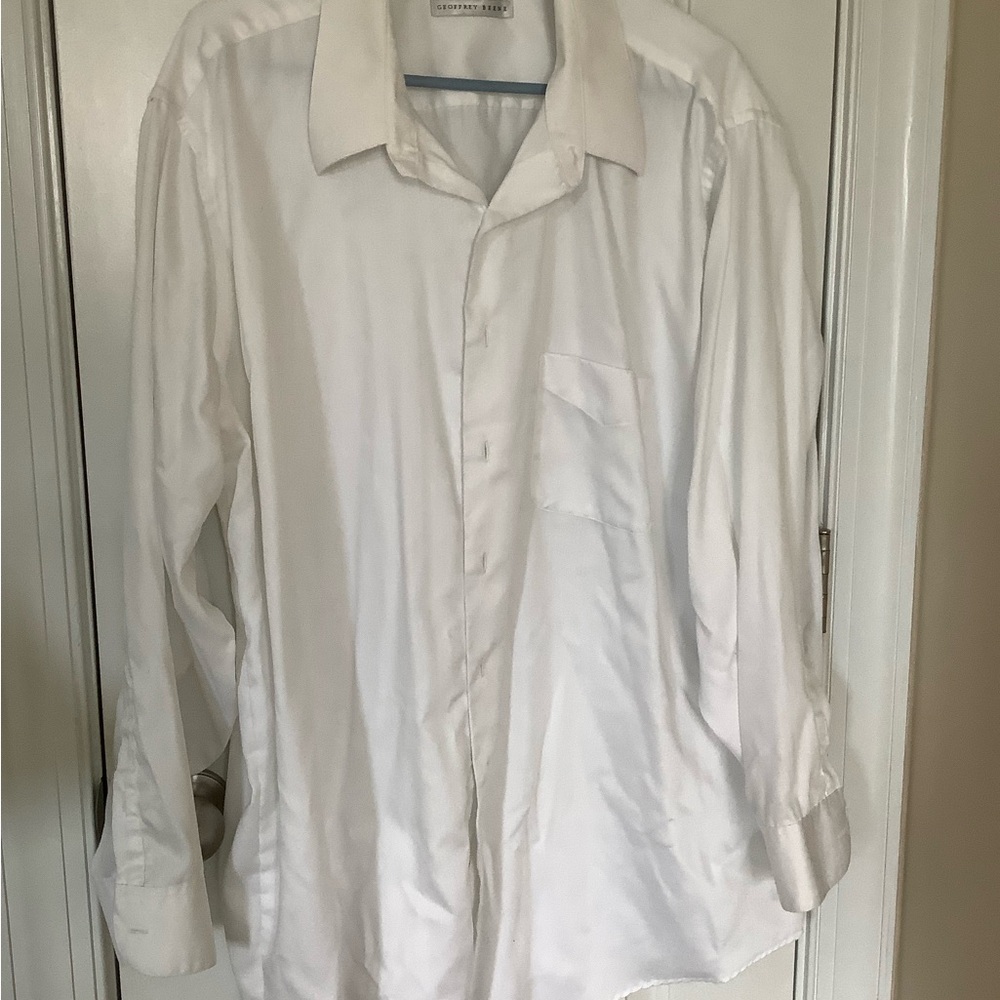 Geoffrey Beene White Dress Shirt